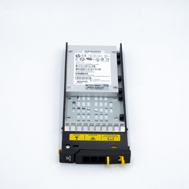 HPE 3PAR 480GB 6G SAS SSD CMLC 2.5 SFF HOT-SWAP - 778179-001 778251-001